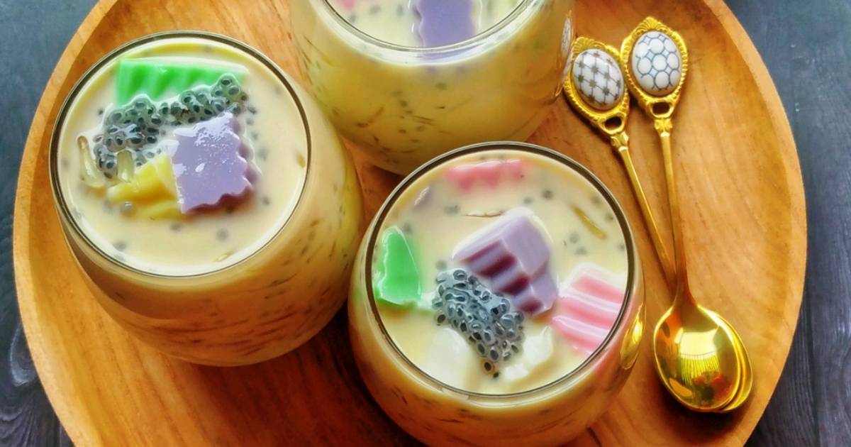 16 resep es jelly serut pelangi enak dan mudah - Cookpad