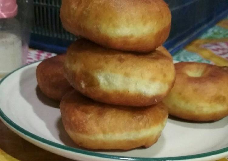 Donat pandan overnight soft bun