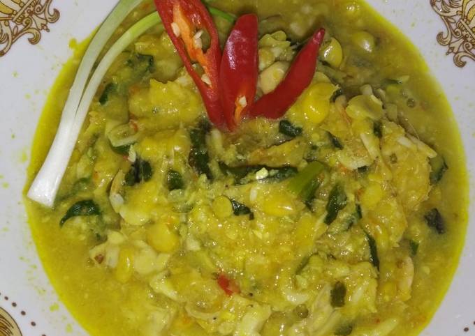 Bubur Jagung Gurih Pedas