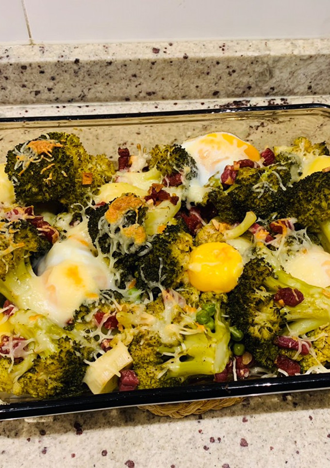 Una foto de Verduras gratinadas