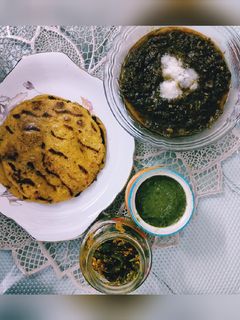 सरसों का साग (sarson ka saag recipe in Hindi) रेसिपी मुख्य फोटो