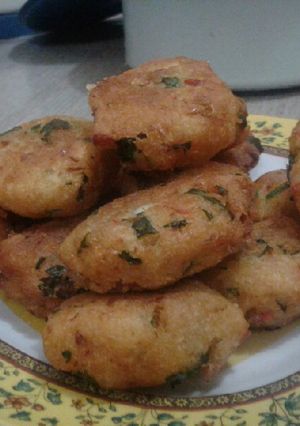 Foto resep Perkedel ubi