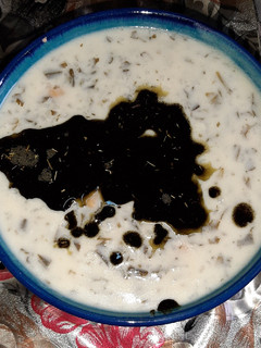 عکسی از دستور آش دوغ اردبیل
