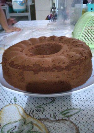 Foto resep Bolu coklat (takaran sendoka n oven panci)