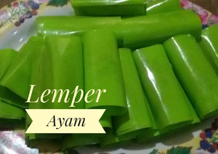 Bagaimana Membuat Lemper Ayam Anti Gagal