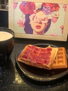 صورة لوصفة وافل (waffles)