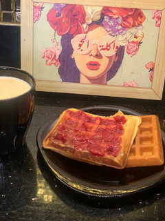 صورة لوصفة وافل (waffles)