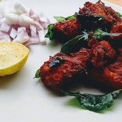 A picture of Chicken 65.
