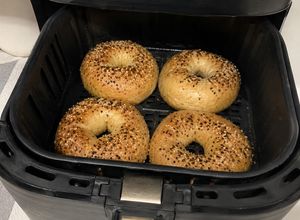 Una foto de Bagels caseros