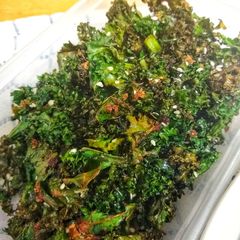 Healthier Crispy 'Seaweed' (Chinese takeaway style) A picture of Healthier Crispy 'Seaweed' (Chinese takeaway style).