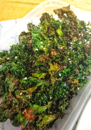 A picture of Healthier Crispy 'Seaweed' (Chinese takeaway style).