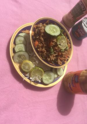 A picture of Smoked brown rice.