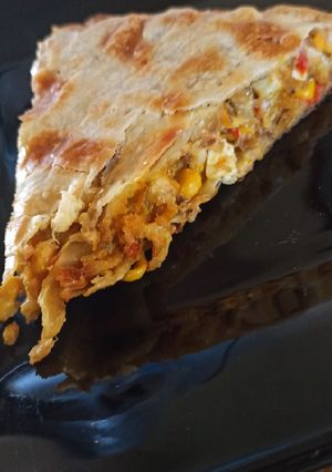 Una foto de Pastel de merluza