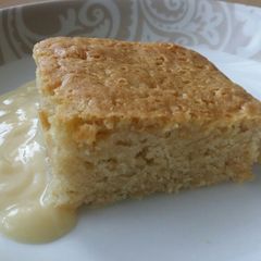 A picture of Vickys Yellow Wacky Cake, GF DF EF SF NF.