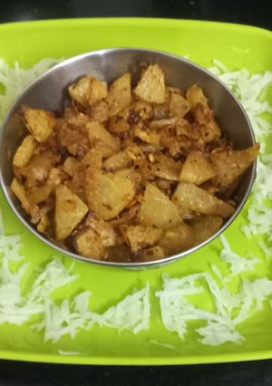 A picture of Kohlrabi Fry.