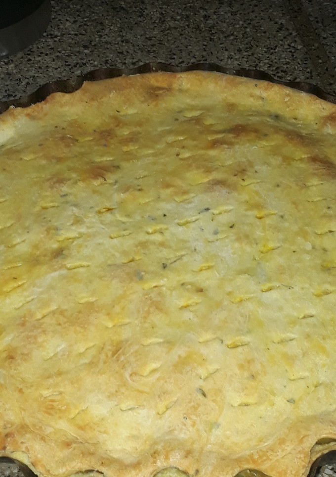 Una foto de Tarta de zapallo y masa casera