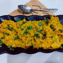 A picture of काठियावाड़ी मसाला खिचड़ी🍲.