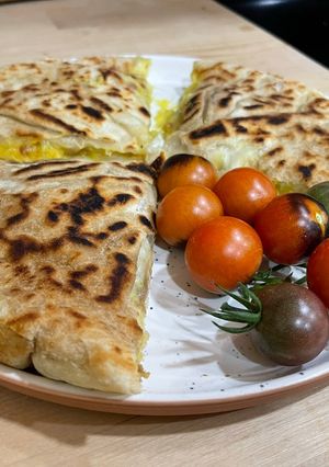 Krumplis lepény recept fotója