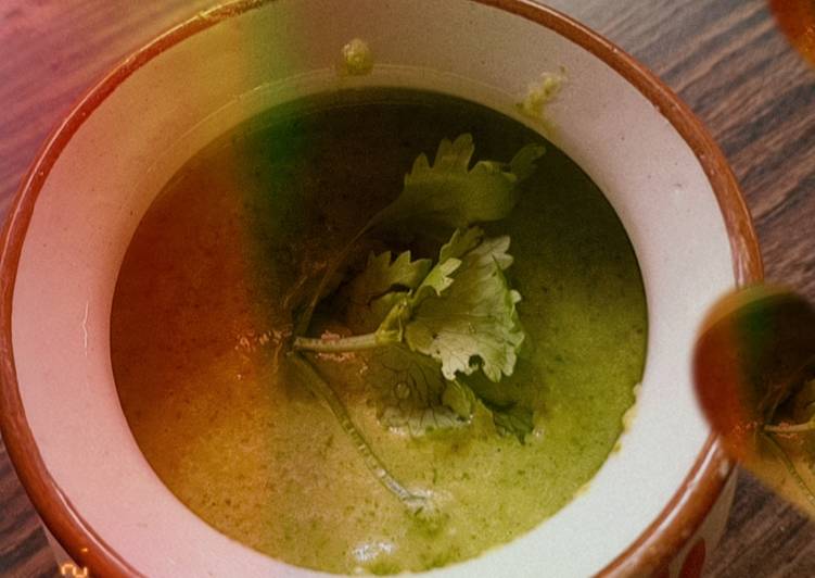 Recipe of Quick Dhane patar chutney