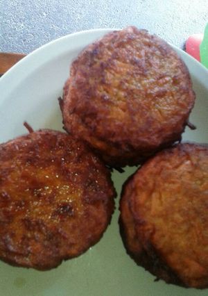 Una foto de Tortitas de zanahoria