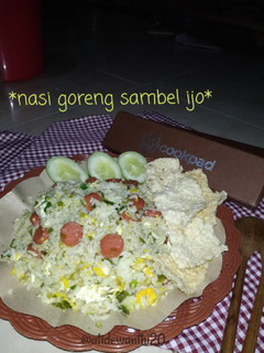 Foto resep *nasi goreng sambel ijo*