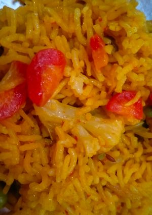 वेज पुलाव (veg pulao recipe in Hindi) रेसिपी मुख्य फोटो