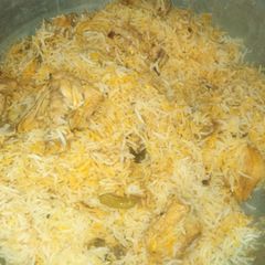 A picture of Delhi ki biryani.
