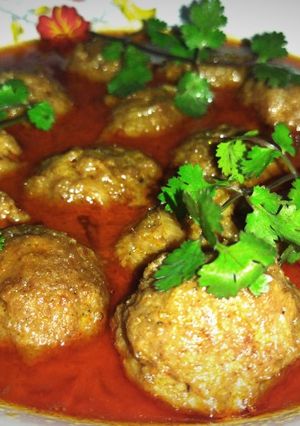 मटन कढ़ाई कोफ्ते (mutton kadai kofte recipe in Hindi) रेसिपी मुख्य फोटो