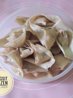 Foto resep Pangsit Isi Ayam Udang (buat stok frozen food) #205🎗