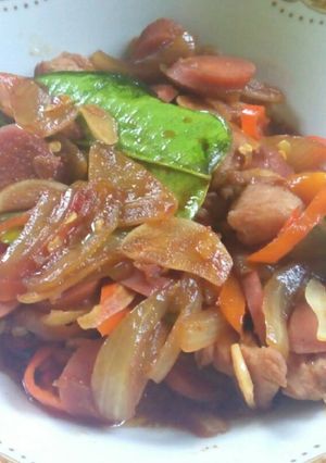 Foto resep Teriyaki Ayam Sosis
