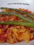 Sopas perotas -con patatas y espárragos-