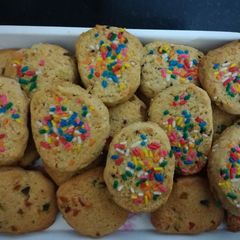 Sprinkle cookies A picture of Sprinkle cookies.