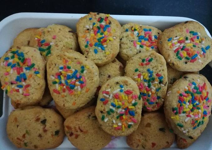 Recipe of Homemade Sprinkle cookies
