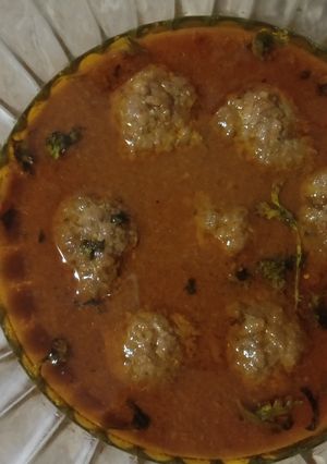 A picture of Kofta curry.
