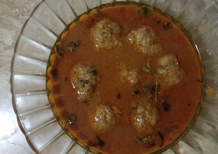 Simple Way to Make Quick Kofta curry