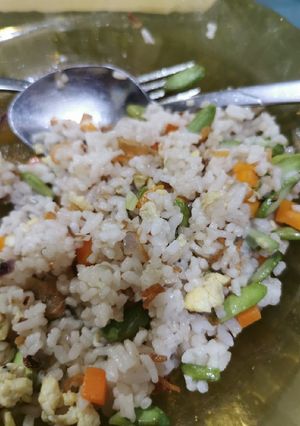 Foto resep Nasi goreng pete