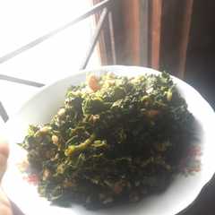 Oseng-oseng daun singkong + daun pepaya রেসিপির প্রধান ছবি