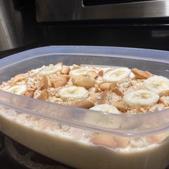 A picture of Banana Pudding Ice Cream.