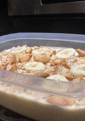 A picture of Banana Pudding Ice Cream.