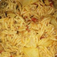 A picture of Briyani.