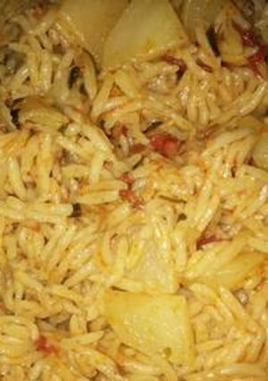 A picture of Briyani.