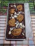 Brownies fudgy shiny crust