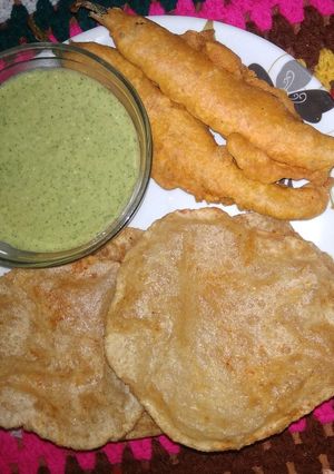 A picture of Poori.