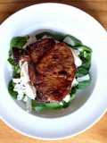 Chuletas de cerdo con glaseado agridulce – Receta