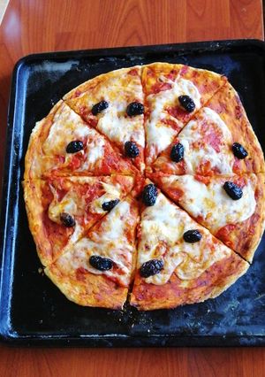 صورة لوصفة بيتزا 🍕 - Pizza 🍕