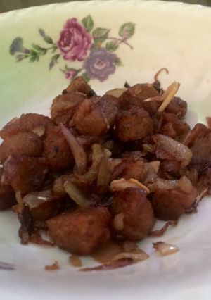 Foto resep Tumis Nugget Ayam Saus Lada Hitam