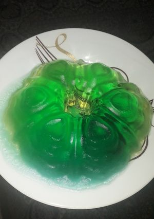 عکسی از دستور ژله دورنگ
