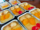Puding Susu Leci