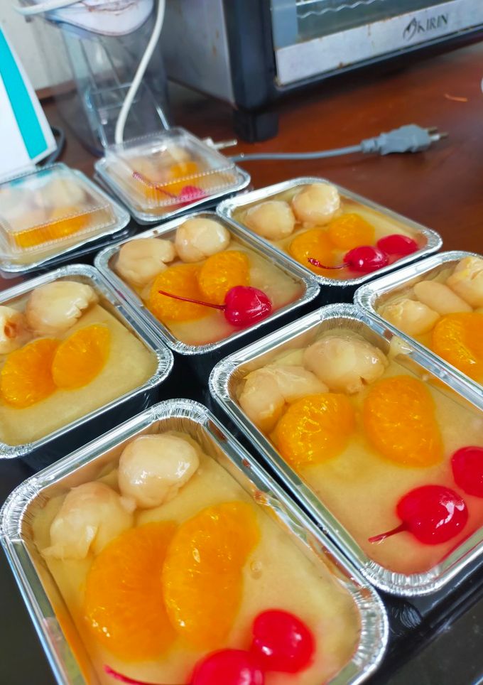 Foto resep Puding Susu Leci