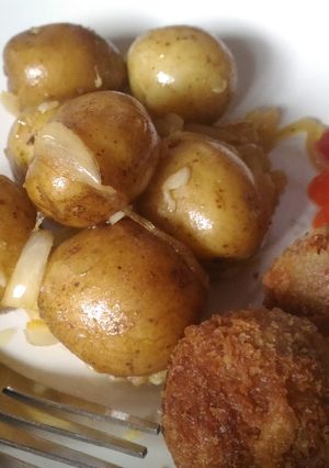 Foto resep Ted's Baby potato with cheese meatball